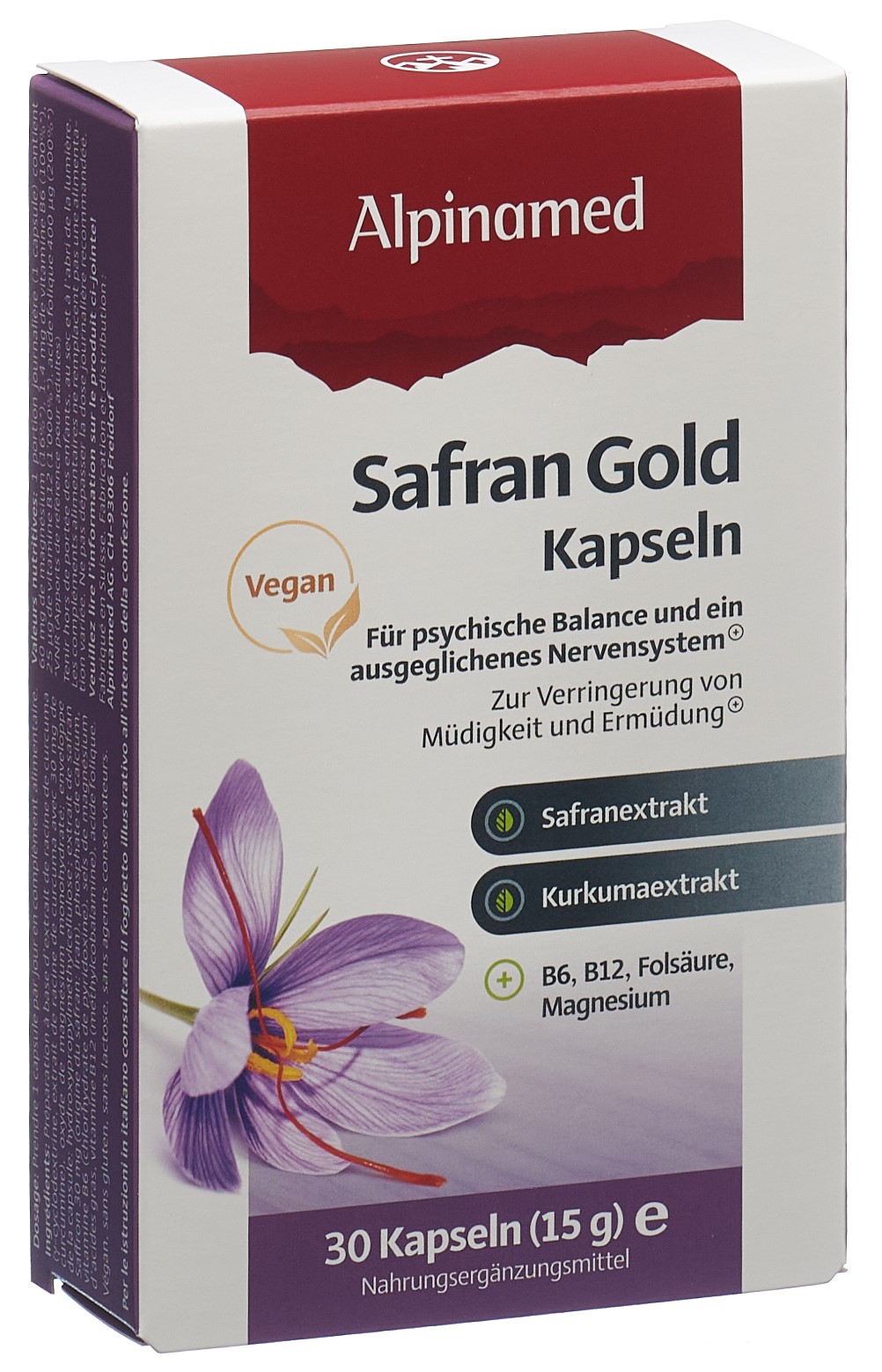 ALPINAMED Safran Gold Kaps Blist 30 Stk