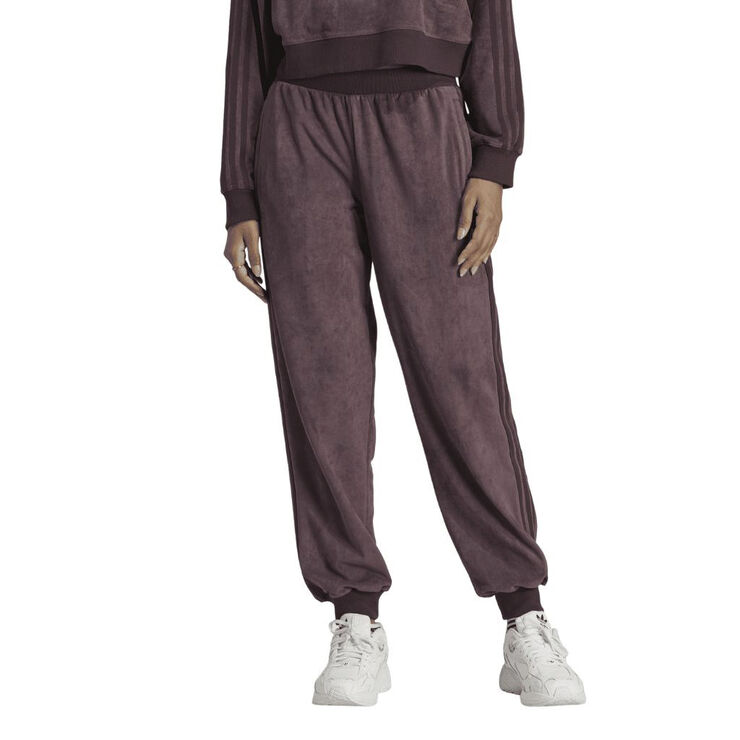 adidas adicolor suede cuffed pants Brown