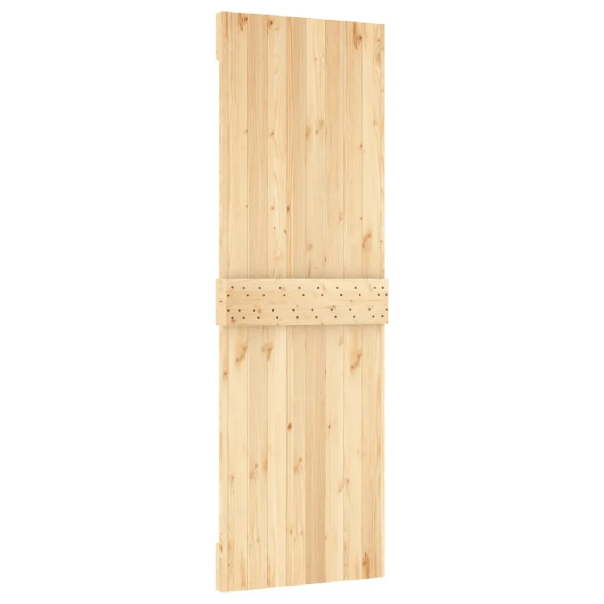 vidaXL Porte coulissante pin massif 70x210 cm avec kit