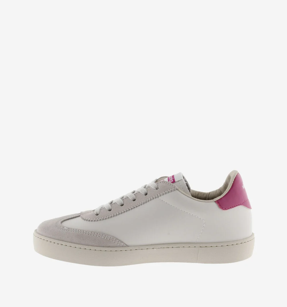 BERLÍN CYCLISTE EFFET CUIR & CUIR FENDUFUCSIA