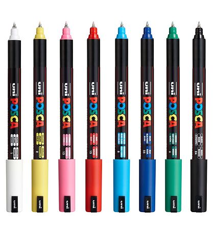 Posca Tuschen - PC-1MR - 8 st. - Bunt