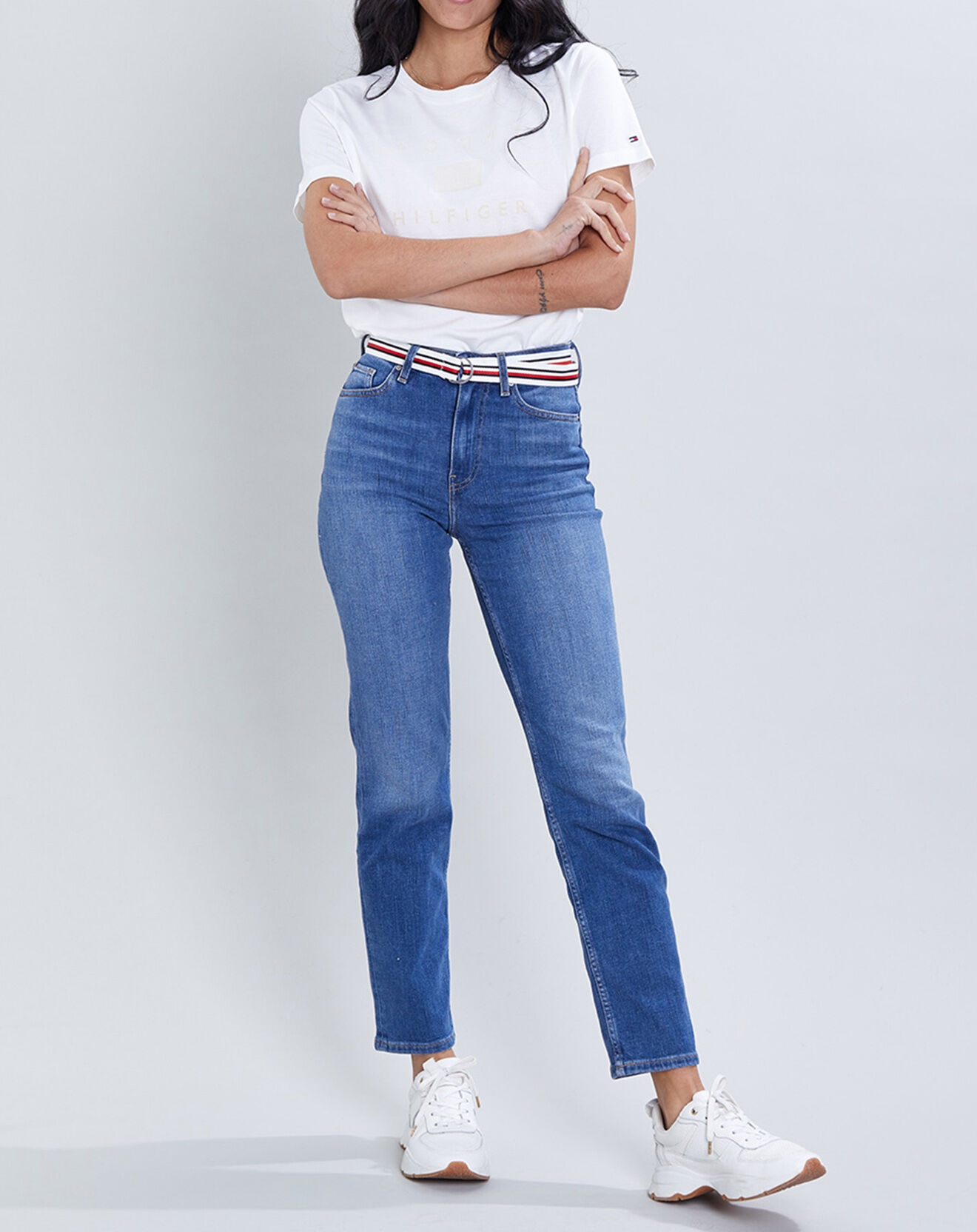 Tommy Hilfiger Jean droit New Classic bleu