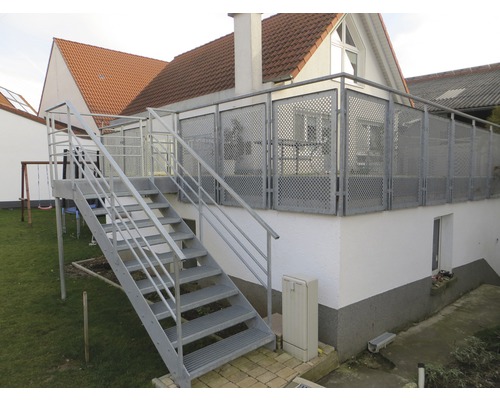 Wolfa traptrede, maaswijdte 30/30, 1200x240 mm
