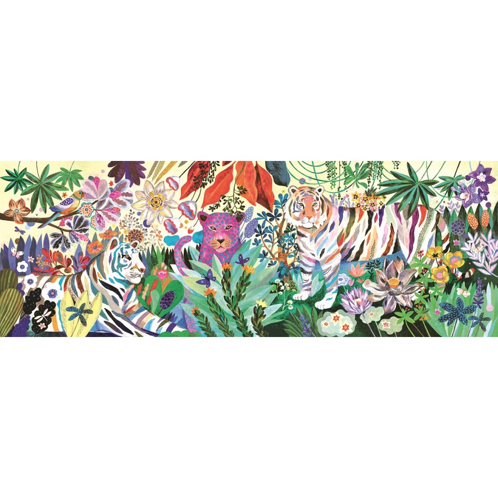 Puzzle Gallery - Rainbow Tigers - 1000 pièces