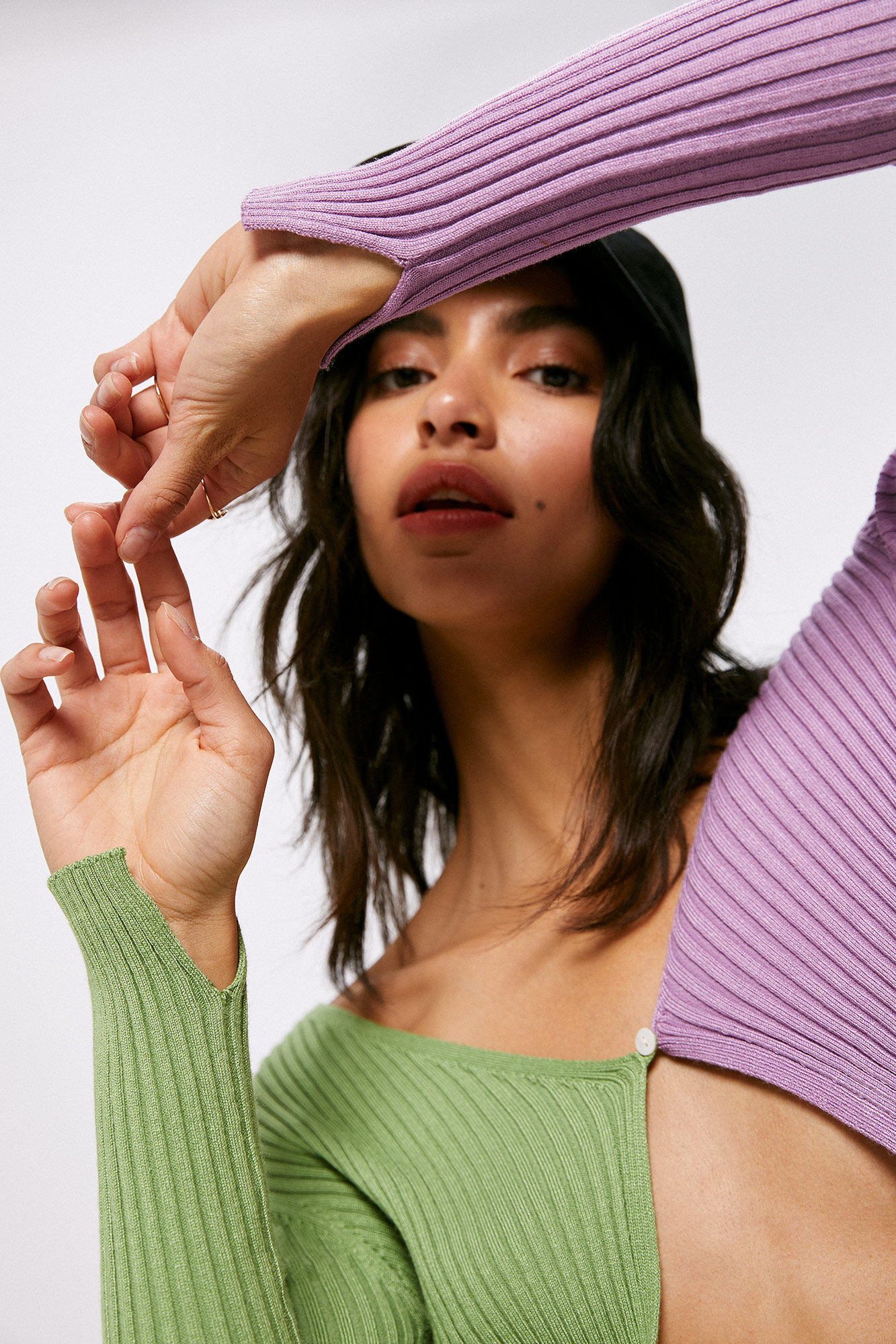 Cardigan Sidecar - roxo