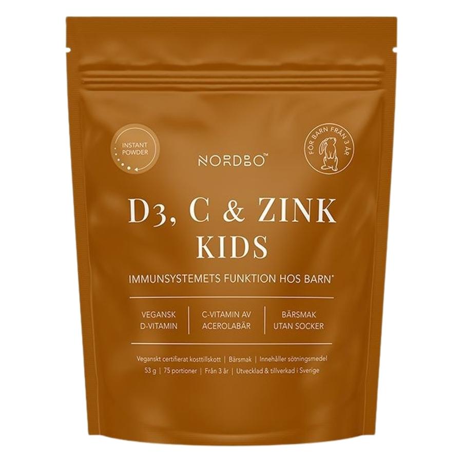 NORDBO D3 C & Zink Kids 53g