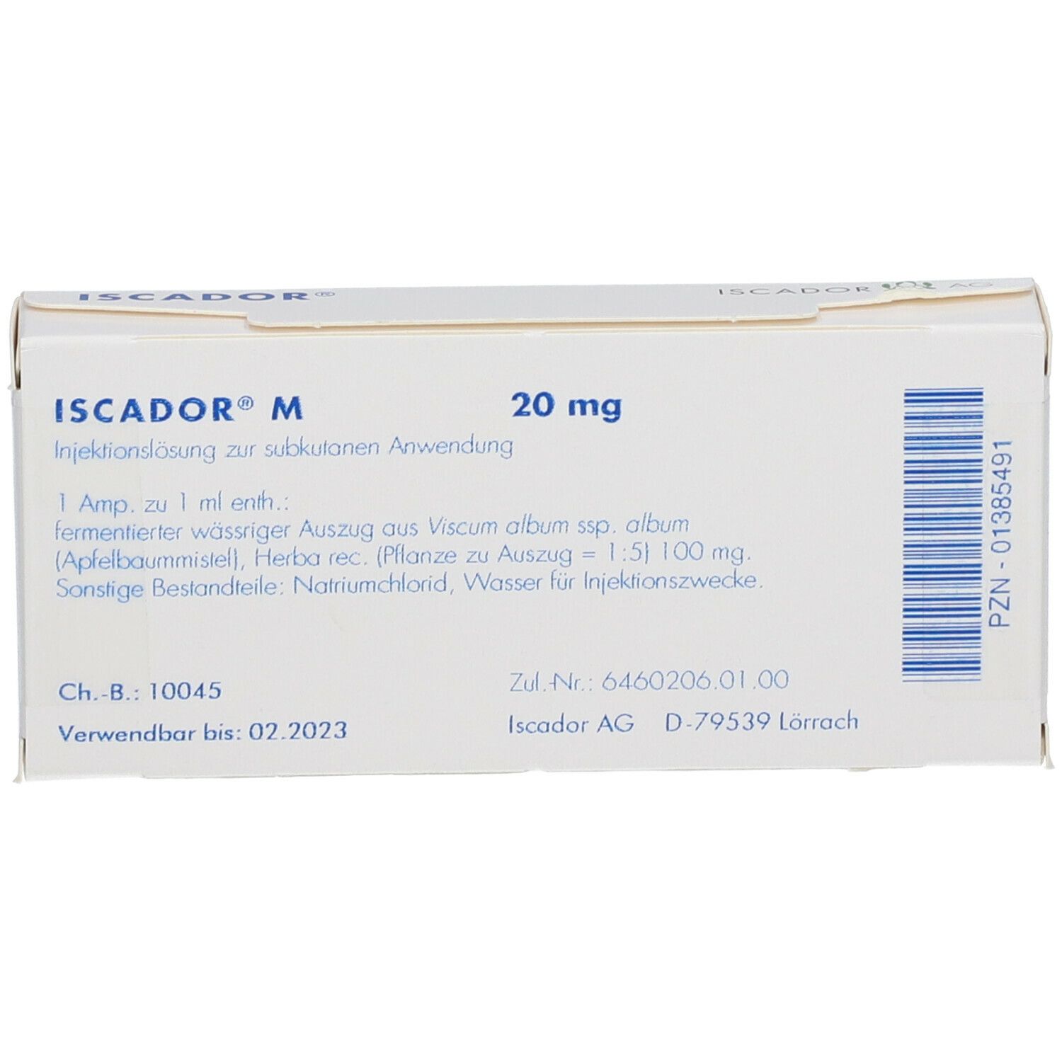 ISCADOR® M 20 mg