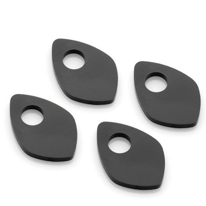 Support Clignotant Rizoma arrière - Noir