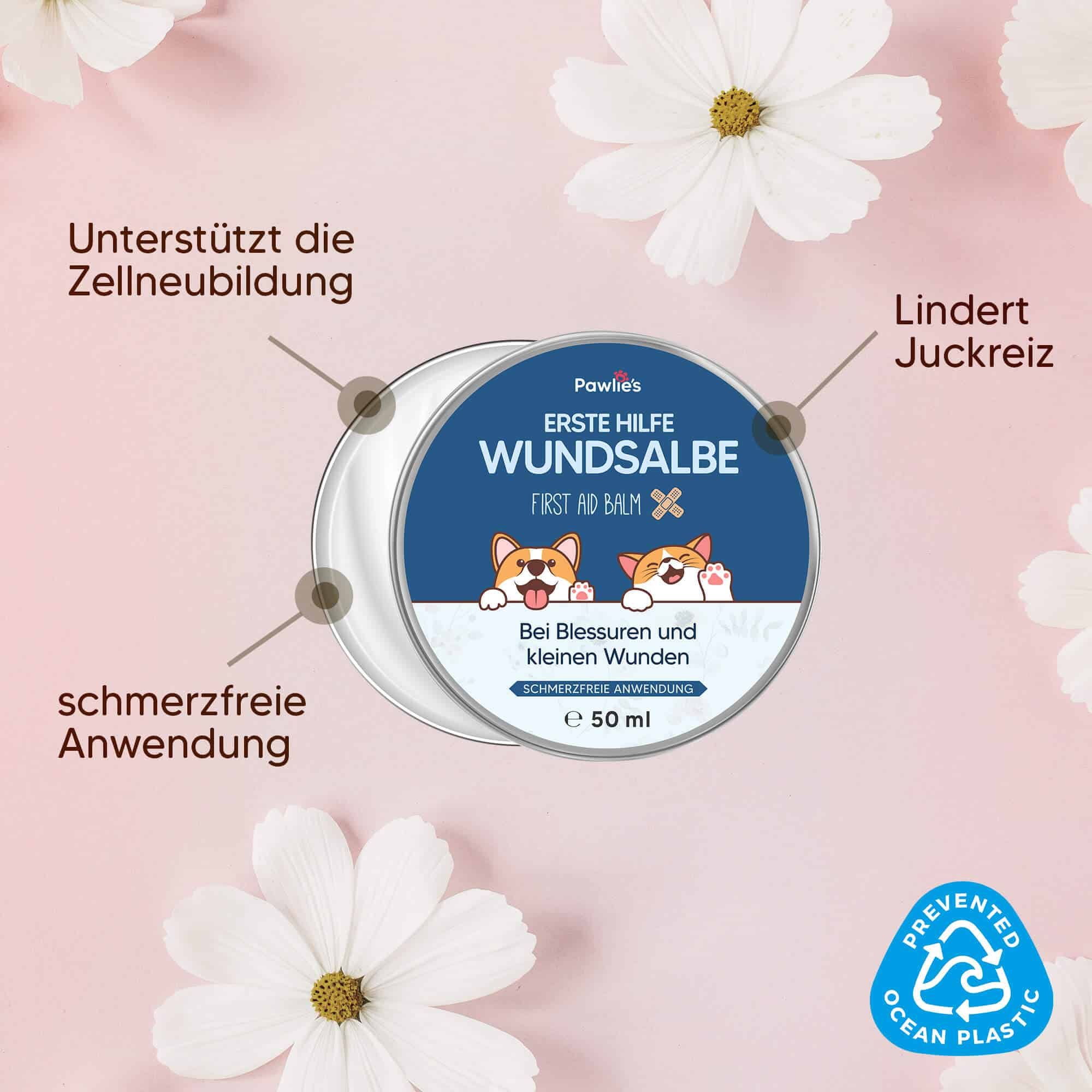 Pawlies Wundsalbe für Hunde & Katzen