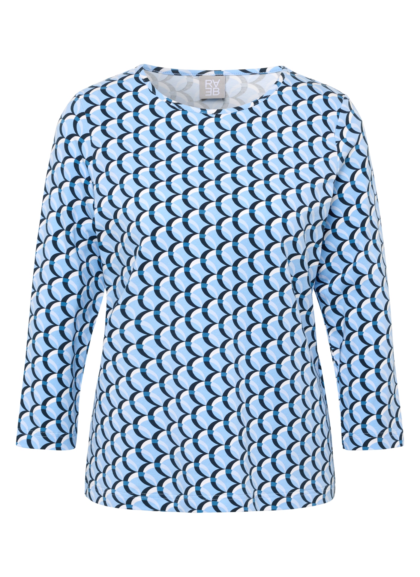 Rabe 3/4-Arm-Shirt mit All-Over Print