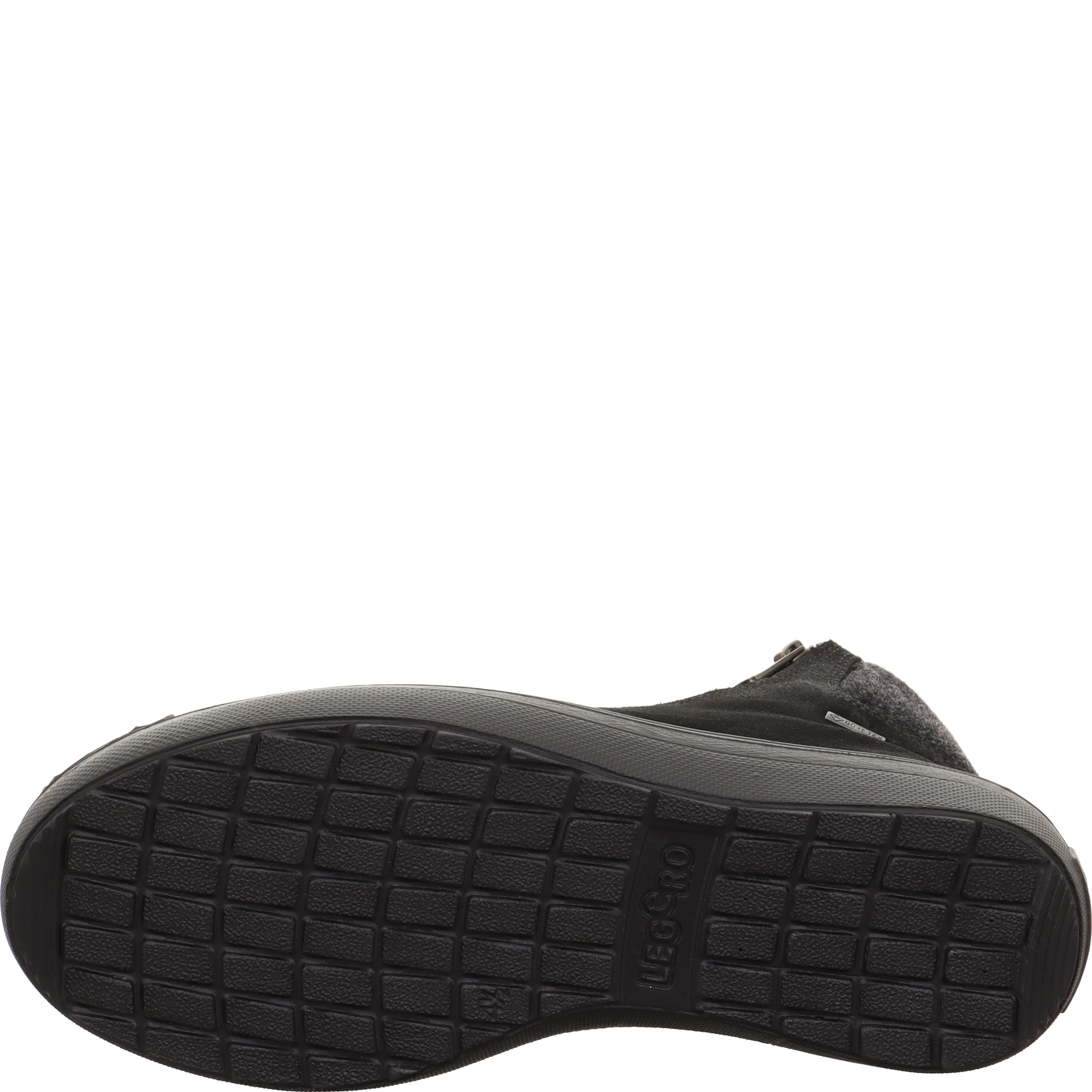 legero MIRA Damen  Sneaker high mit Reißverschluss - Farbe: Schwarz - Größe: 4