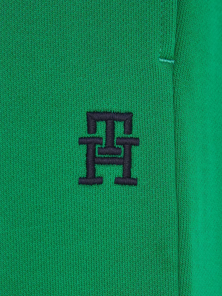 TOMMY HILFIGER Jungen Shorts MONOGRAM grün