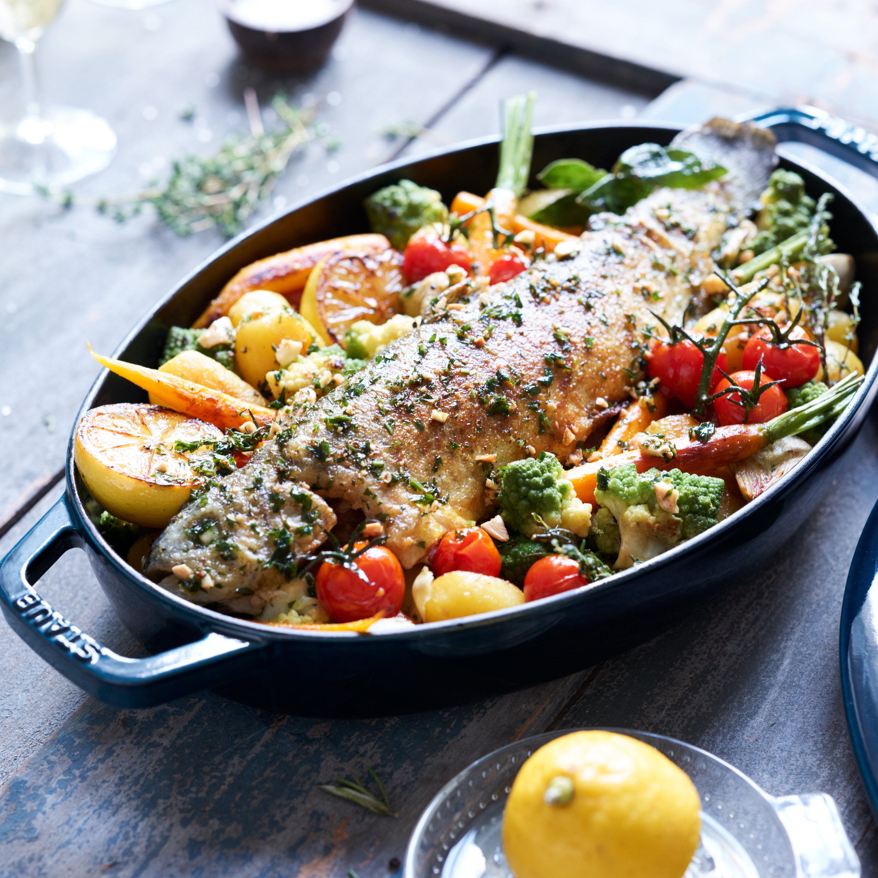 Staub Vispan Ã 33 cm - La Mer