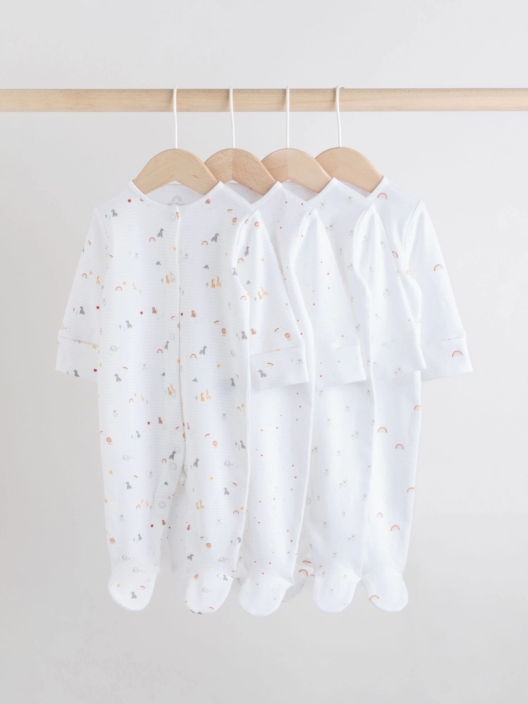 Wit - Popper Baby Sleepsuits (0-2yrs)