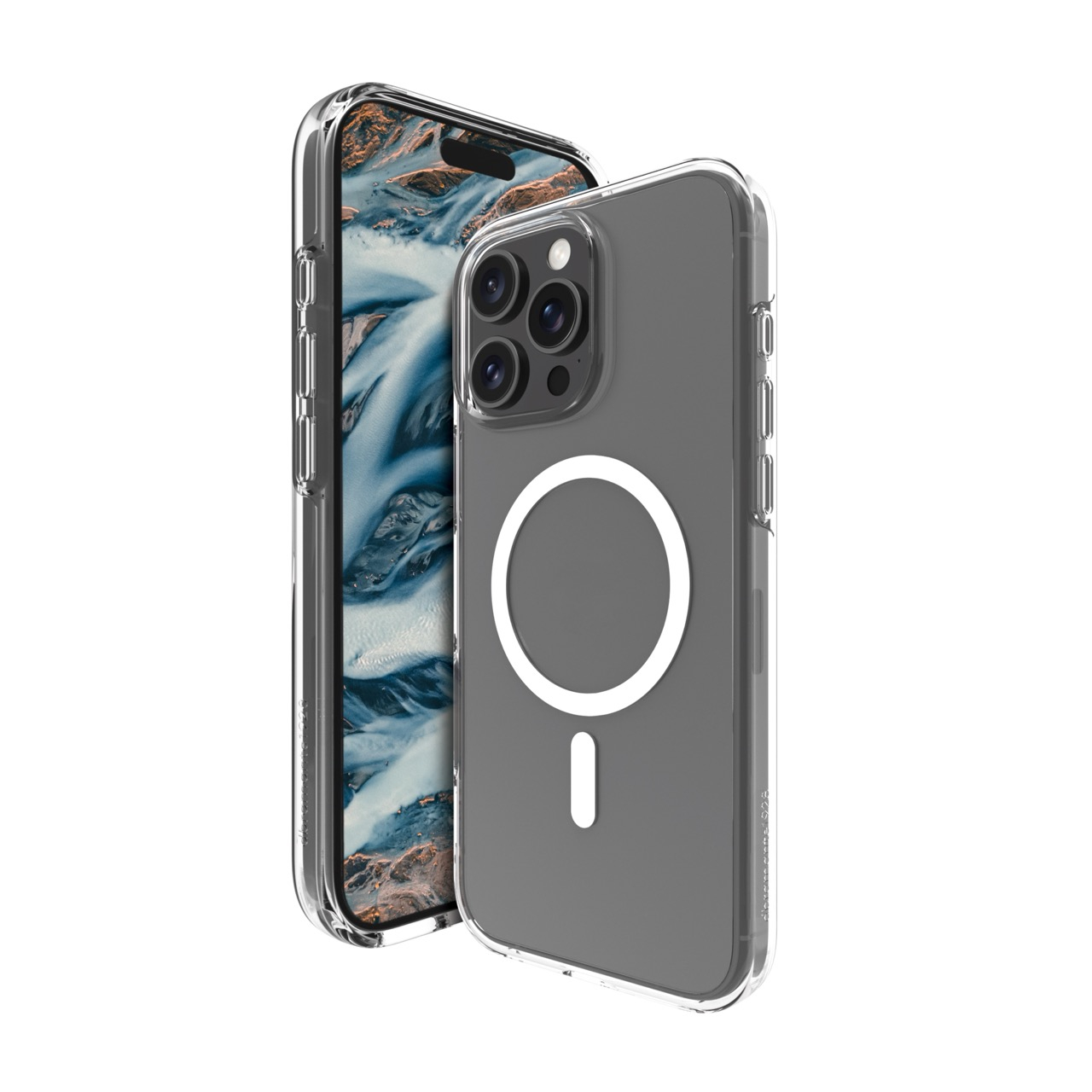 iPhone 16 Pro Hardcase Hülle Clear Case Iceland Pro MagSafe Recycled (IM61CL006273) - Transparent