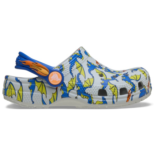 Crocs - Kid's Classic Dragon Graphic Clog - Sandales