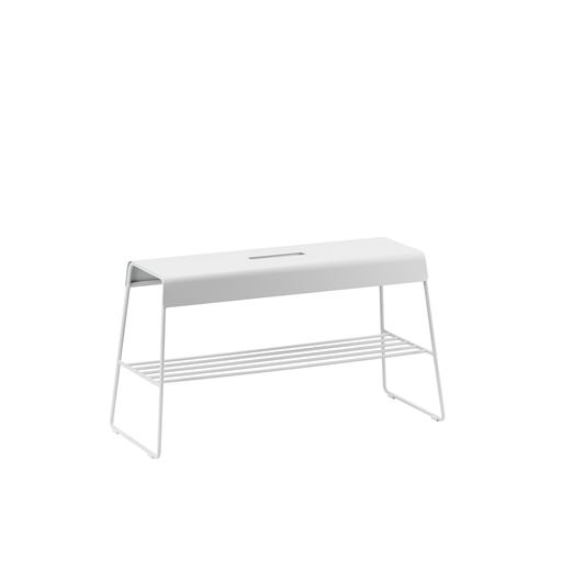 Zone A-Bench Outdoor Bænk, Soft Grey