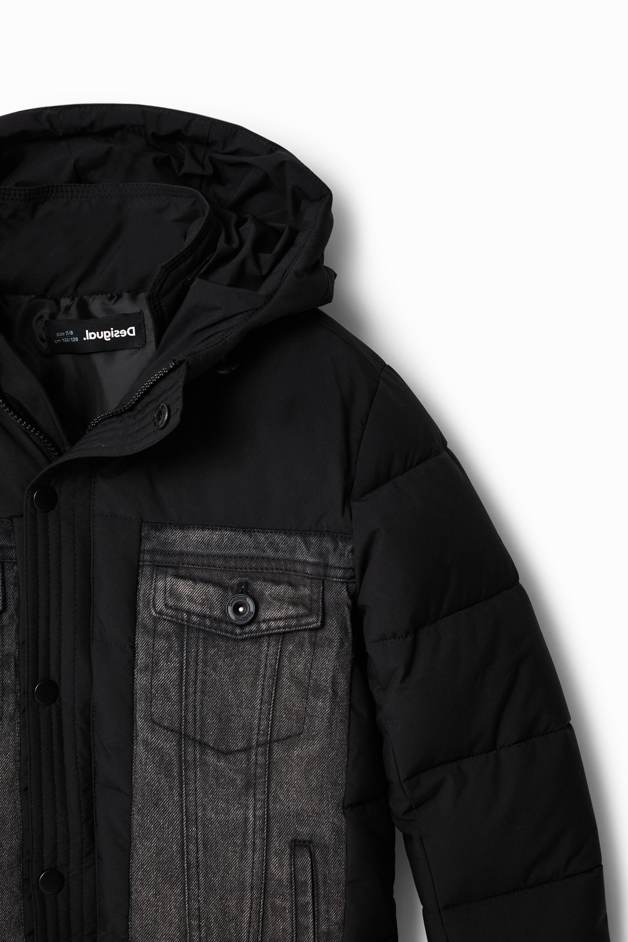 Veste matelassée hybride