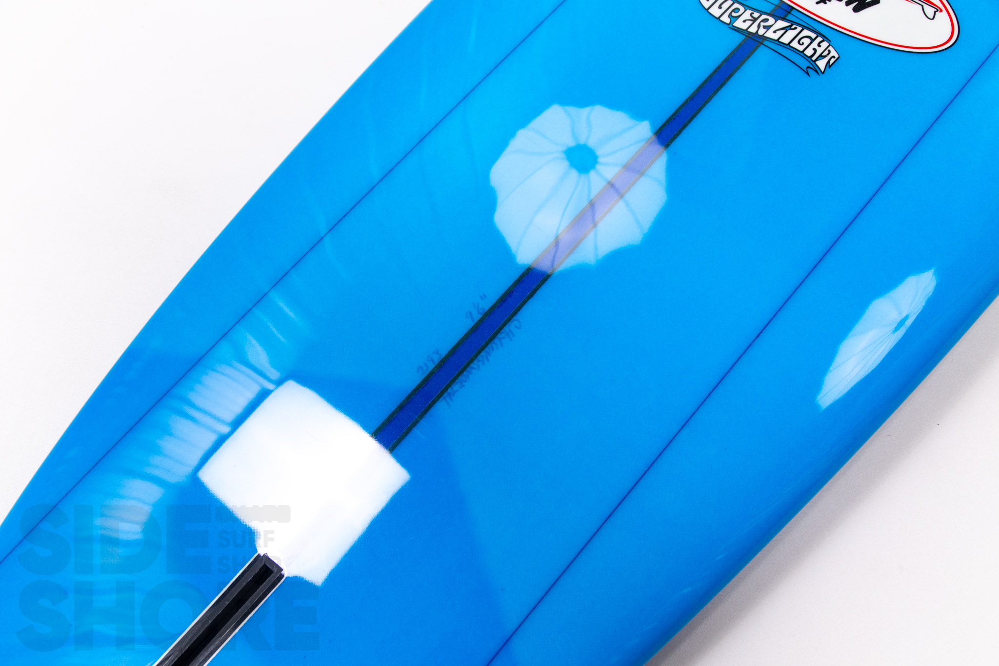 Hansen Surfboards Superlight - Tint Blue   Polish - 9'6 x 22 5/8