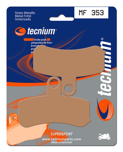 Plaquettes de freins Tecnium Performance métal fritté - MF353