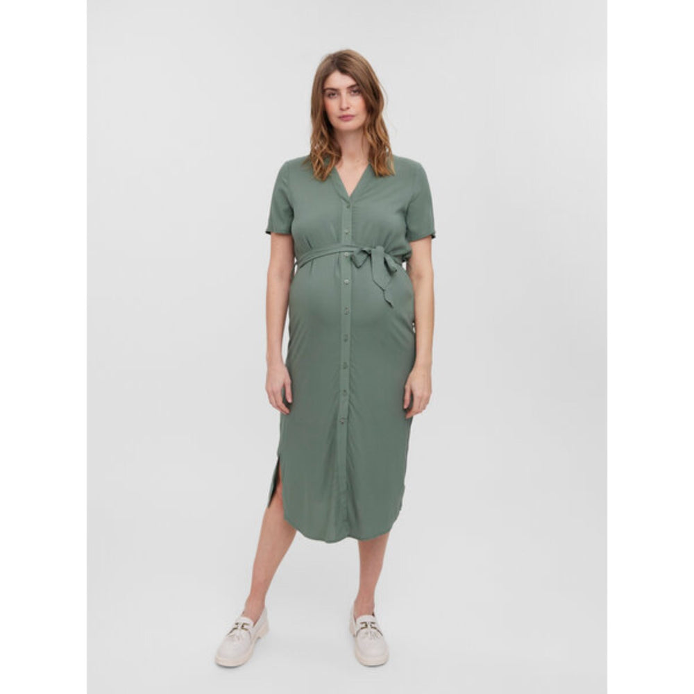 Køb Vero Moda Maternity Laurel Wreath Vica Skjorte Kjole Noos
