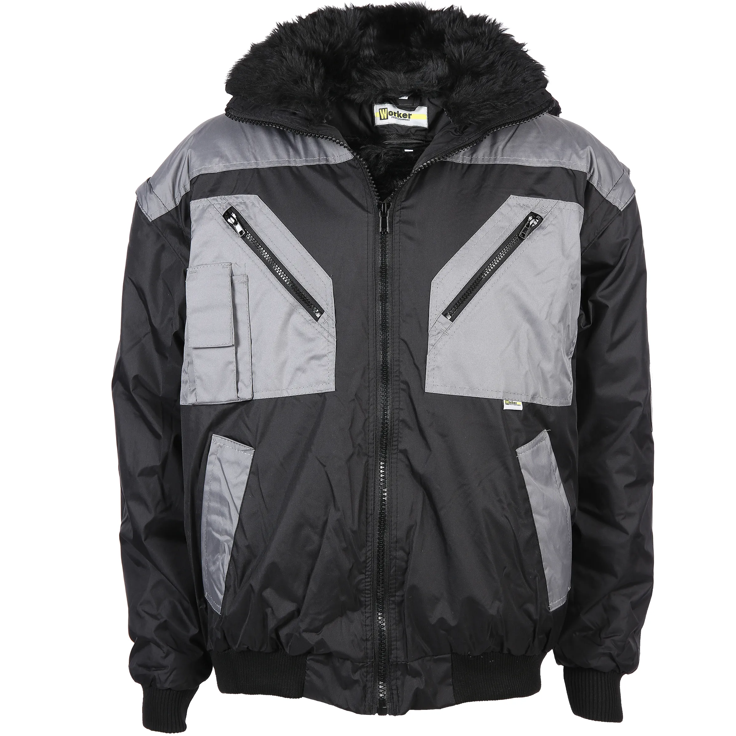 Herren Arbeitsjacke mit praktischen Details