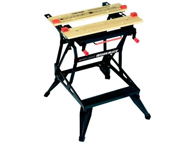 Black & Decker WM550-XJ, Bærbar arbejdsbænk, Stål, Træ, Sort, 472 mm, 1 stk