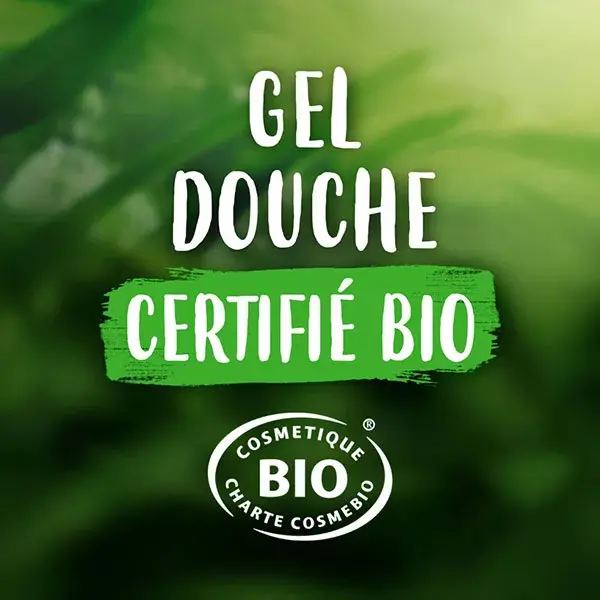 Sabonete líquido orgânico certificado Ushuaïa com romã, 250ml