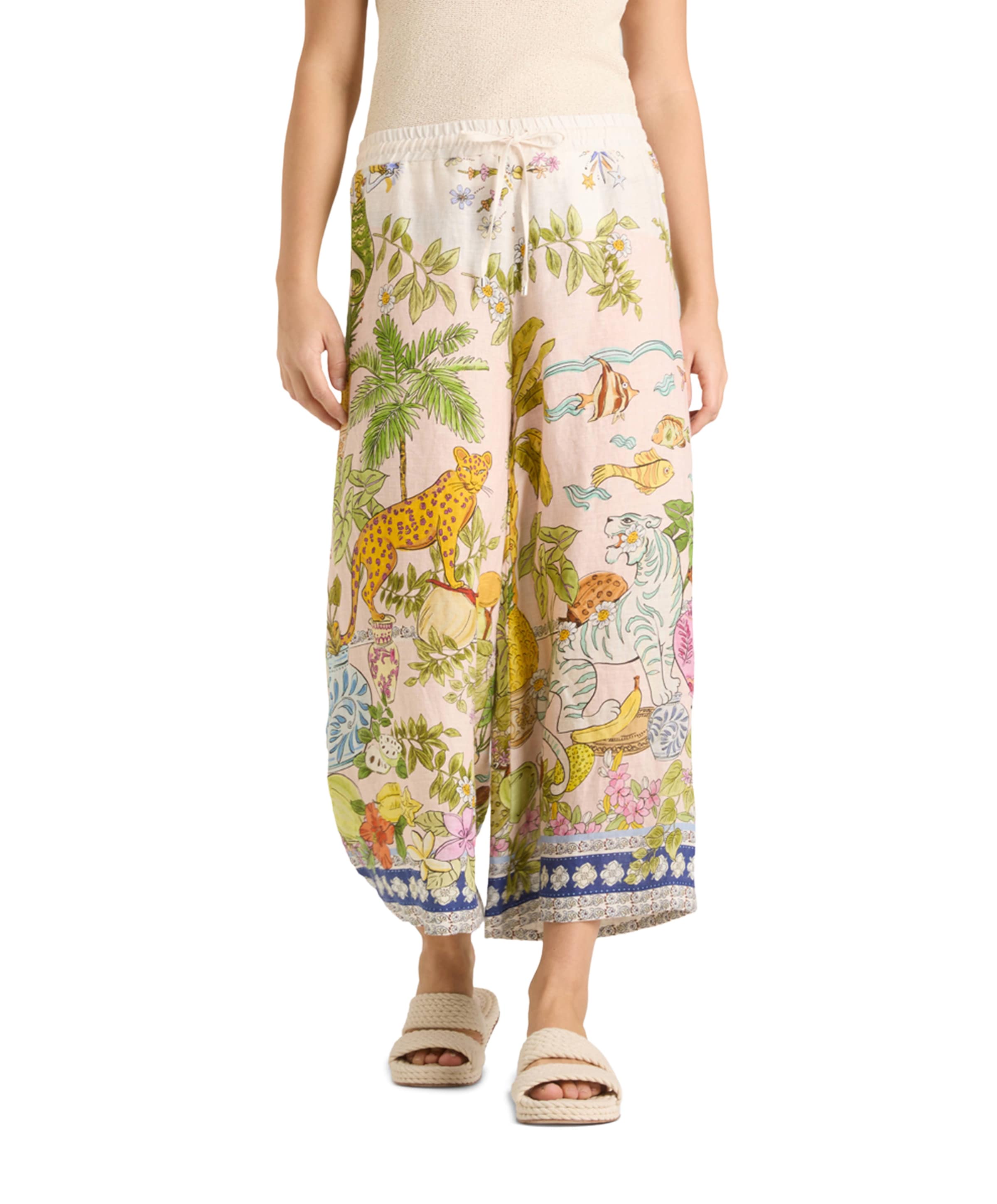 Cambio Candice plain dames broek multicolor