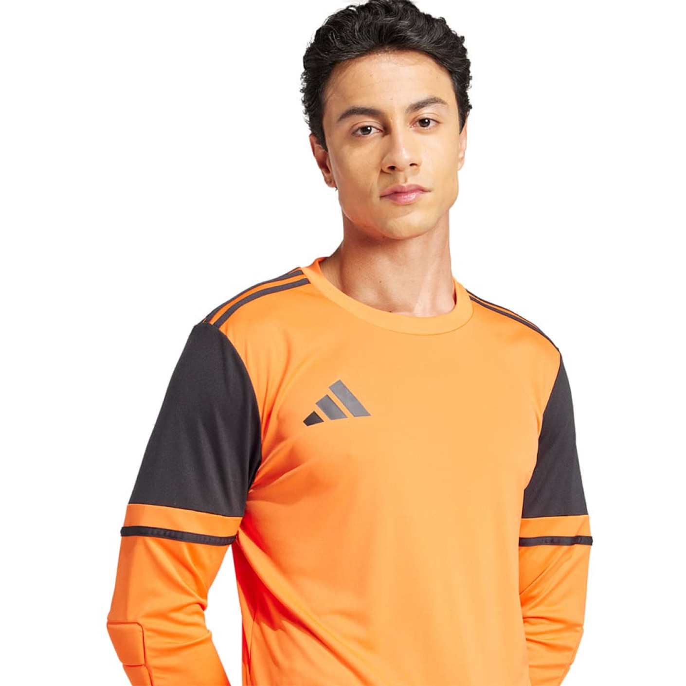 Adidas Squadra 25 Keepersshirt Lange Mouwen Oranje Zwart