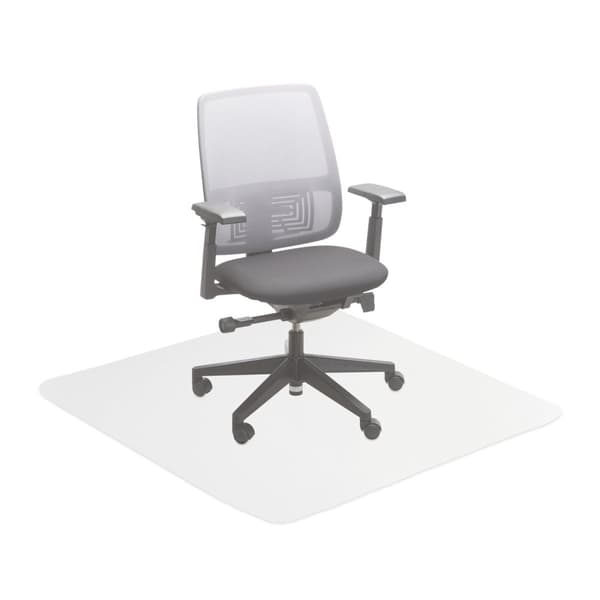 Transparent gulvbelegg kontorstol