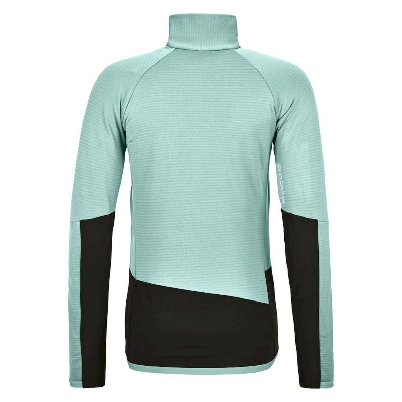 Fleece Rib Jacket - Polaire en laine mérinos femme