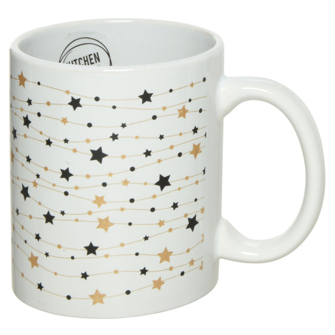 Tasse - Weihnachten - aus Keramik - ca. 320 ml - ca. 12 x 9 cm - 1 Stück