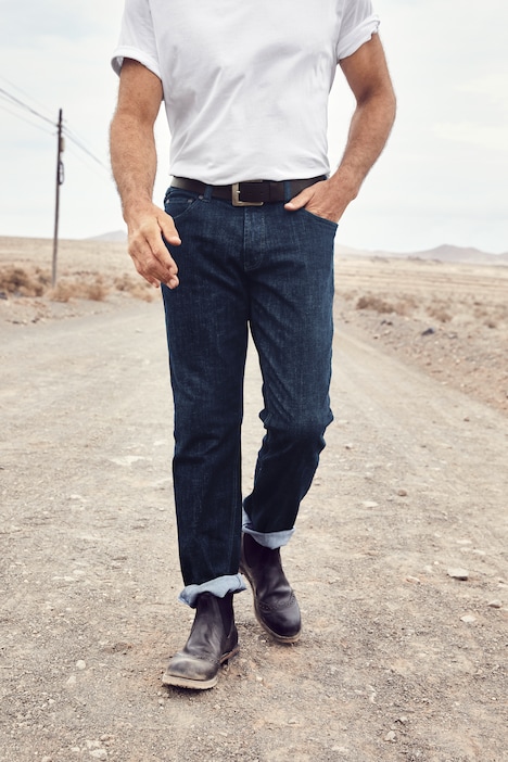 Jeans, 5-Pocket, elastischer Komfortbund, Regular Fit