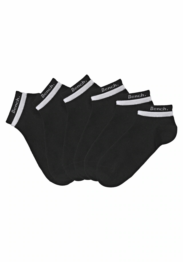 Bench. Kurzsocken Packung, 6 Stk. tlg. mit doppelten Bündchen