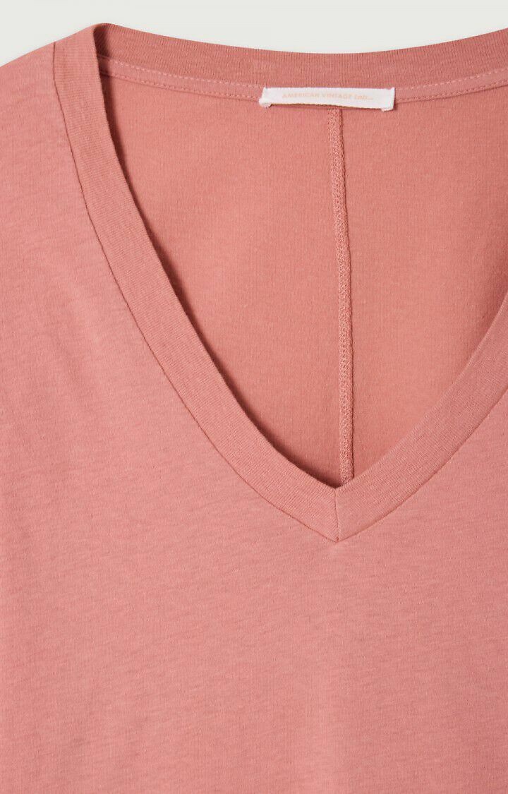 AMERICAN VINTAGE<br>Camiseta de manga comprida com decote em V, GAMIPY