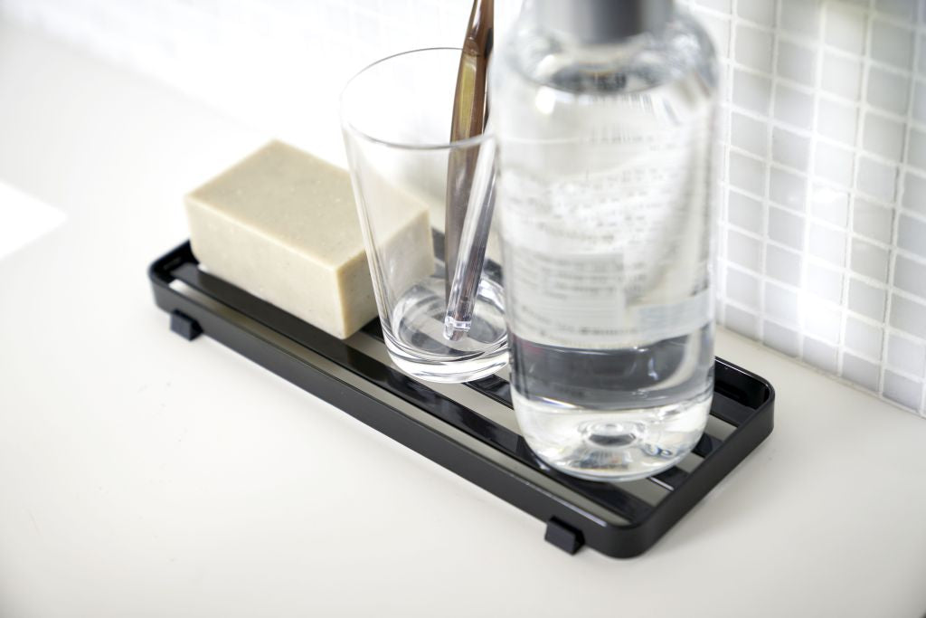 Yamazaki Sanitair tray - Tower - Zwart