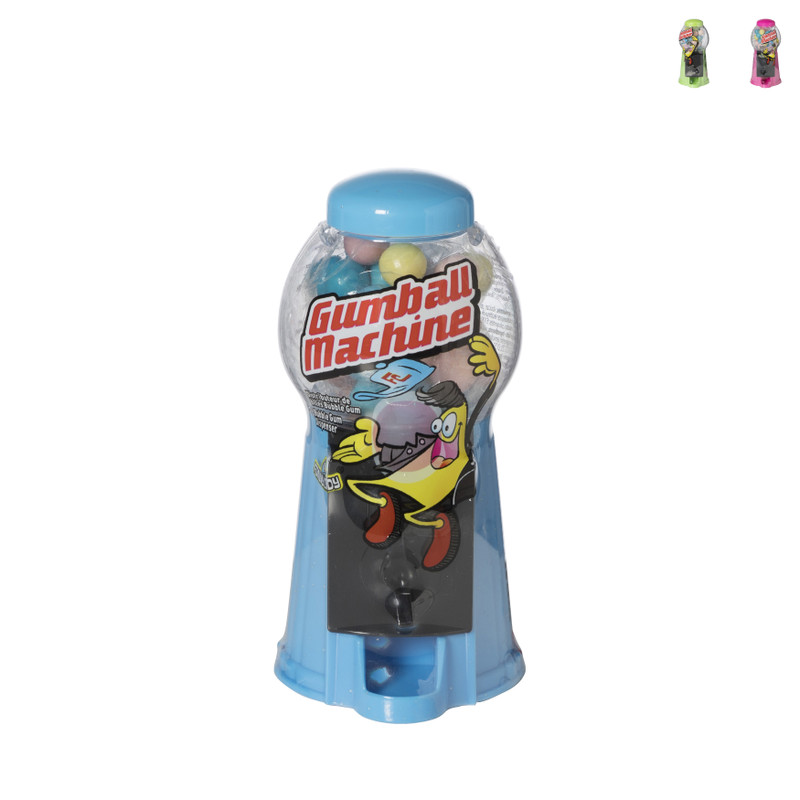 Kauwgomballenautomaat - diverse kleuren - 40 gram