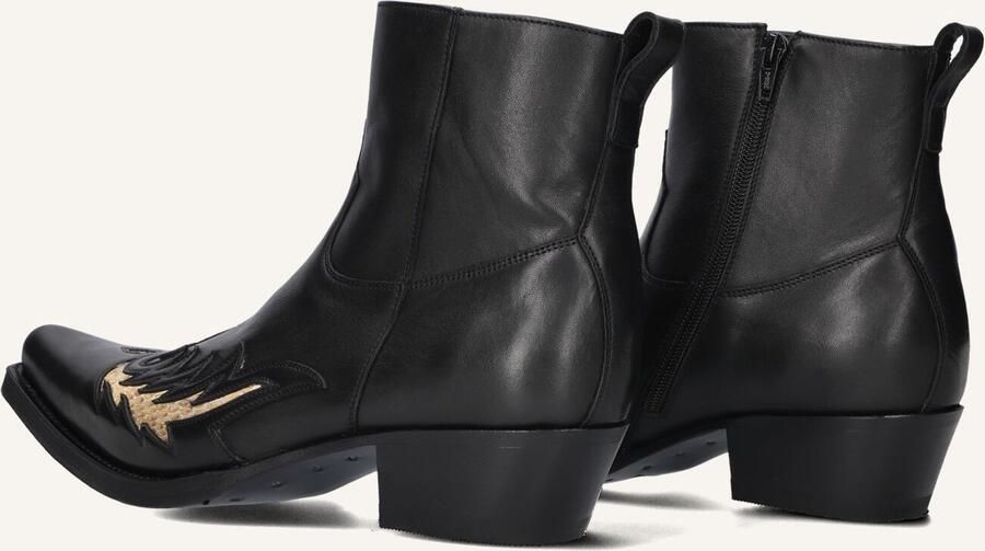 SENDRA Cowboylaarzen Heren 12185p Maat: 39 Materiaal: Leer Kleur: Zwart