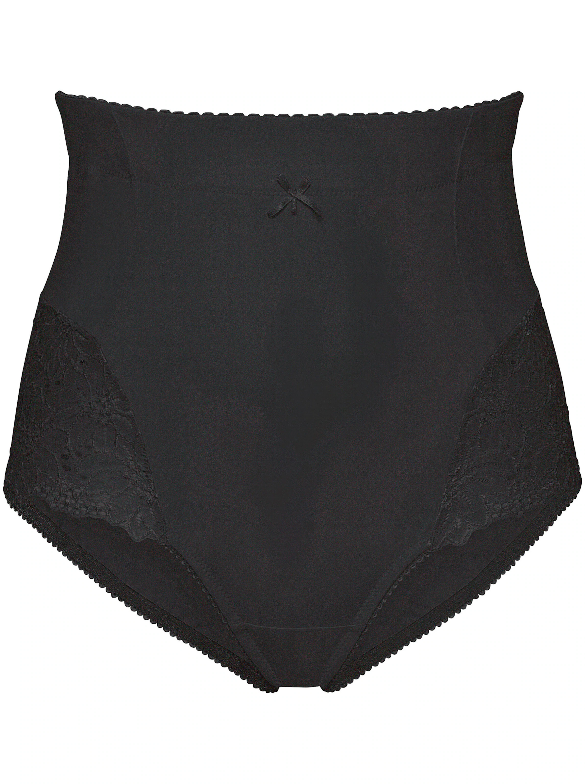 wäschepur Miederhose in schwarz + puder