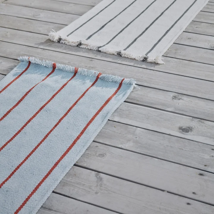 OYOY - Lina Läufer recycled, 62 x 200 cm, dusty blue