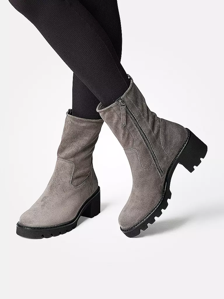 PAUL GREEN Chelsea Boots grau