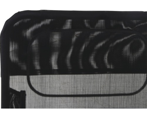 Anco tuinligstoel, zwarte textielstof