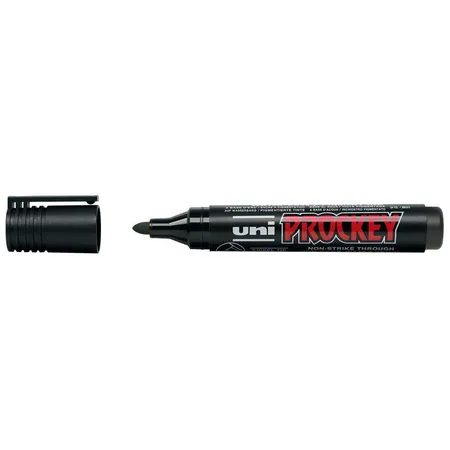 Faber-Castell Marker Uni Prockey, Rundspitze, 1,5 3mm, schwarz