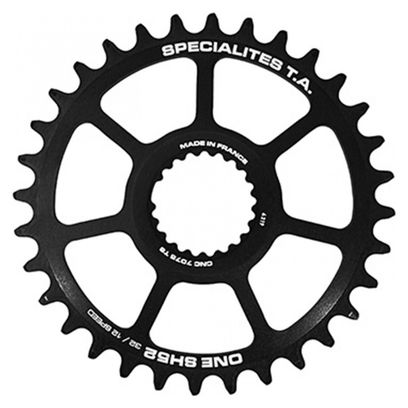 PLATEAU VTT DIRECT MOUNT  POUR SHIMANO XTR M9100 - XT M8100 - SLX M7100 TA ONE SH52 32DTS COMP M900 10-11-12V. NOIR