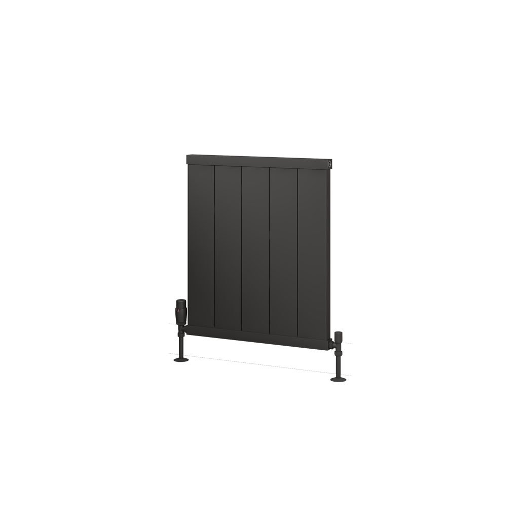 Eastbrook Kingswood paneelradiator 50x60cm 532W antraciet mat