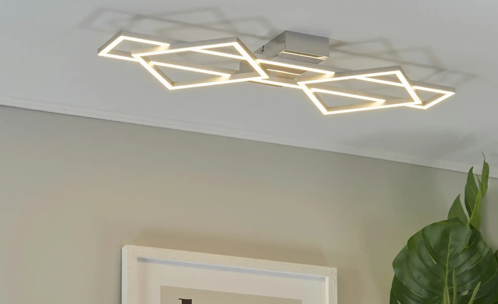 Meisterleuchten LED-Deckenleuchte, Alu-matt