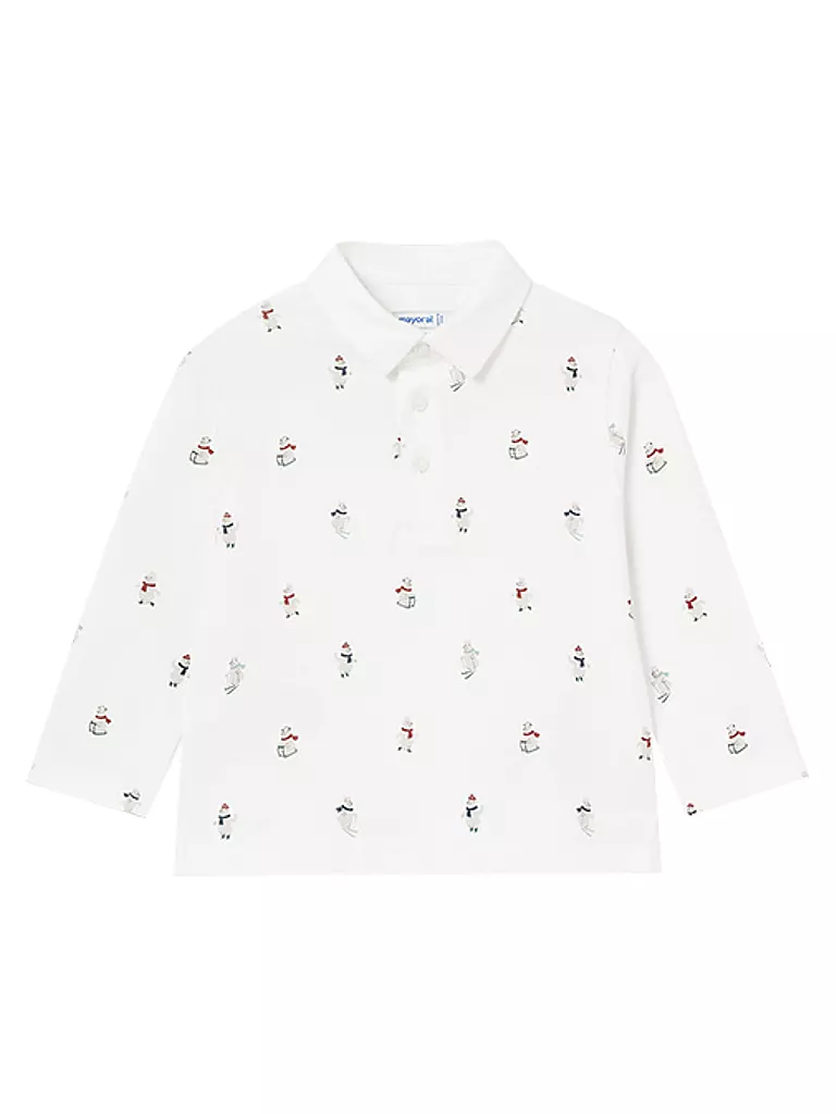 MAYORAL Baby Poloshirt  weiss