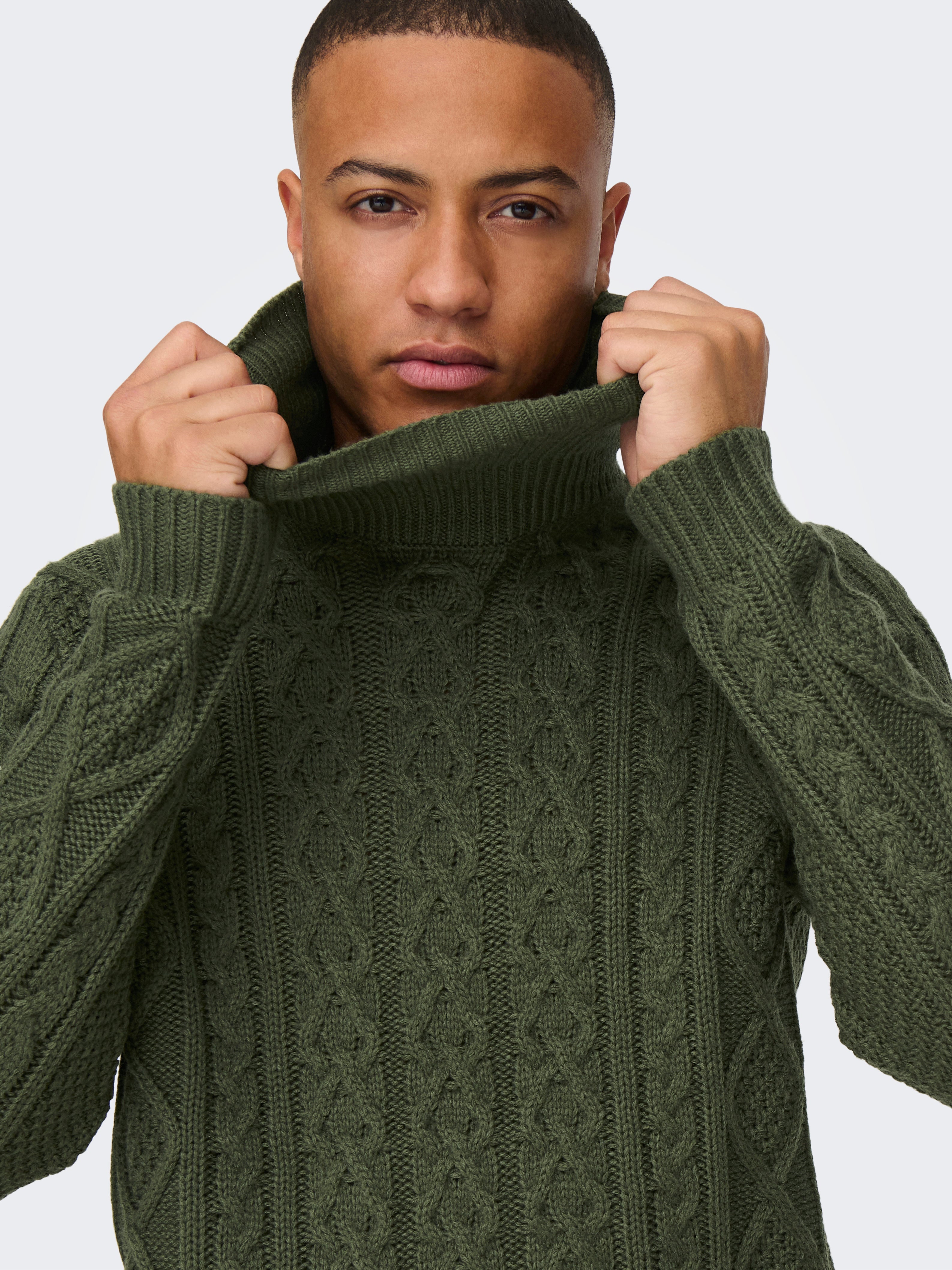 ONSRIGGE Pullover Rifle Green
