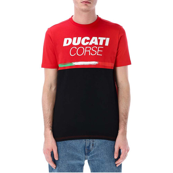 ducati racing - T-shirt Corse N°3 Noir / Rouge